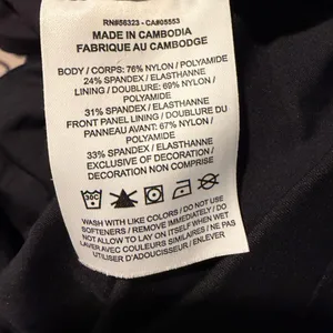 Nike Yoga Luxe Dri-FIT Women's Full-Zip Jacket Black Sz Large thumbnail 7