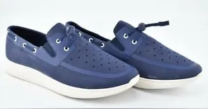 Lands' End Navy Blue Women's Boat Shoes thumbnail 1