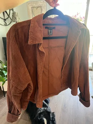 Forever 21 Corduroy Cropped Jacket thumbnail 1