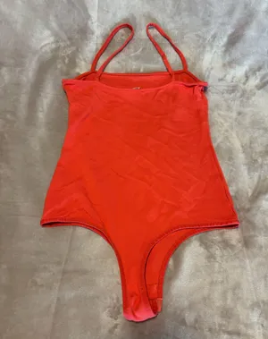 Free People Red body suit thumbnail 2
