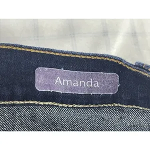 Gloria Vanderbilt Women’s Dark Wash Blue Denim Straight Leg Mid Rise Jeans 10 thumbnail 6