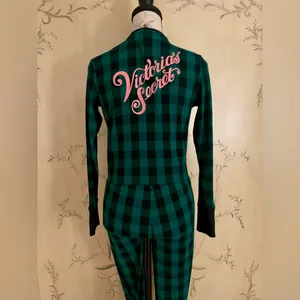 Victoria's Secret Thermal One Piece Onesie Pajama Plaid Size S - NWT thumbnail 8