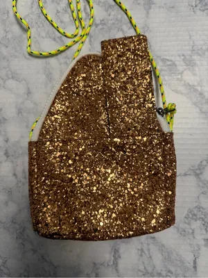 J. Crew Crewcuts “Kids” Crossbody Glitter Gingerbread House Bag thumbnail 3