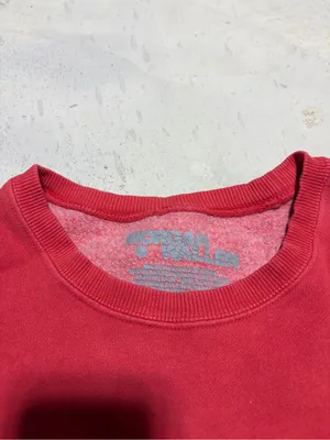 Morgan wallen one night at a time 865 patch Red Crewneck Sweatshirt large thumbnail 3
