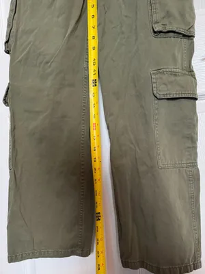 Alcott Pants Olive Multi Utility Cargo Women’s Trouser - US 26 thumbnail 6