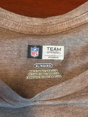 NFL Philadelphia Eagles NFC Champions Super Bowl LII Gray Long Sleeve Top Womens XL thumbnail 6