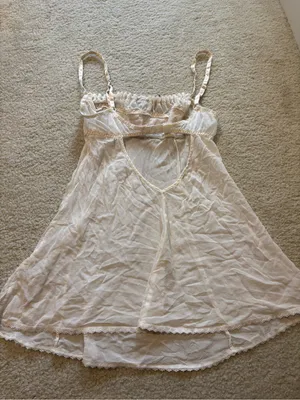 Victoria's Secret Vintage Silk Slip Dress thumbnail 6