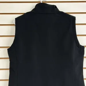 Iceburg Women’s Wind/Water‎ Resistant Vest Size Small Black EUC Lined Pockets thumbnail 5
