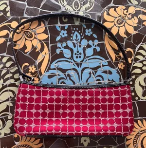 KATE SPADE NEW YORK Elegant Red Patterned Women's Bag thumbnail 1