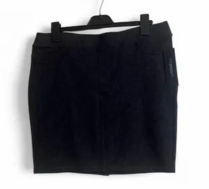 Liverpool Jean Co. Skirt Sz 14 Black/Gray Textured Casual Work Wear thumbnail 1