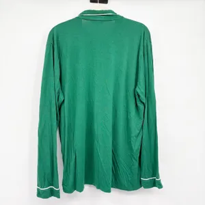 J. Crew Womens Lyocell Soft Eco Dreamiest Green Long Sleeve Pajama Set Size XL thumbnail 6