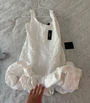 Lulus puffball dress  thumbnail 1