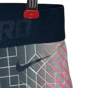 Nike Pro Women's Leggings‎ Dri Fit Compression Graphic Workout Pink Black Medium thumbnail 4