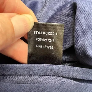 Lulus Here’s To Us Navy Wrap Maxi Dress‎ Bridesmaid Wedding thumbnail 12