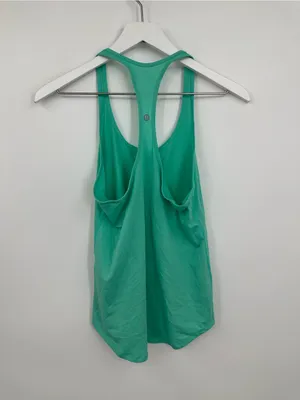 Lululemon Teal Tank Top Size Small Gym Workout thumbnail 5