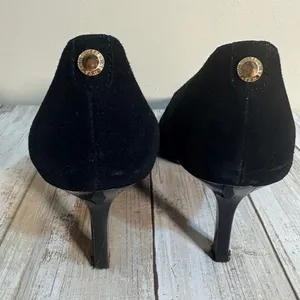 Nine West Kuna 9X9 Womens Black Suede Pointed Toe Pumps Size 6M‎ Comfort Heels thumbnail 5
