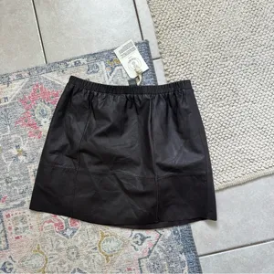 Urban Outfitters Urban Renewal Leather Mini Skirt thumbnail 5