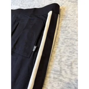 Belyn KeyStriped Pants‎ Women's Size Medium Simone crop NWT Black Size L thumbnail 7