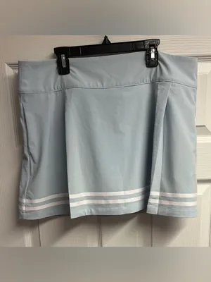 NWT Calia Athletic/Performance Golf Tennis Side Zip Skort Size 14 Blue thumbnail 2