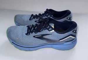 Brooks Light Blue and Black Women's Running Shoes thumbnail 1
