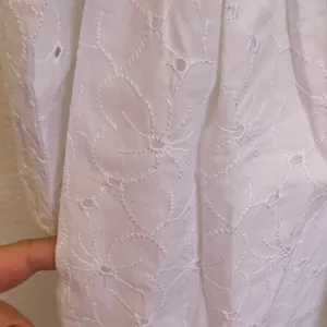 NWT J. Crew Factory Eyelet Collared Mini Shirtdress in‎ White BY515 thumbnail 6