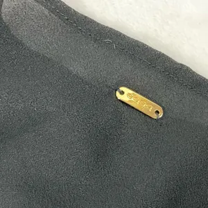 bebe vintage Tank Top‎ black brass chain detailing club new years flowy thumbnail 6
