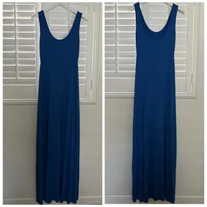 Rachel Pally Maternity Esther Dress Delta Blue M Maxi Modal thumbnail 2