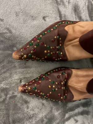 Vicini Vintage Bohemian Tall Leather Boots thumbnail 2