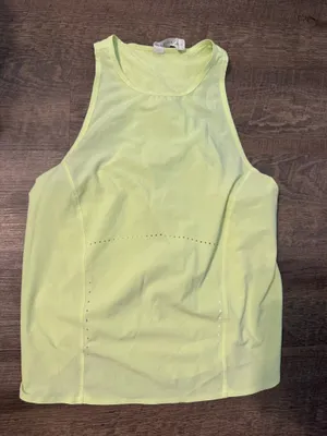 Lululemon Women's Light Yellow Sleeveless Workout Tank thumbnail 3