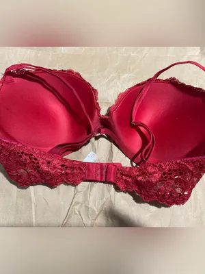 Women's Victorias Secret Red Lace “Sexy” Push-Up Bra - Brand: thumbnail 5
