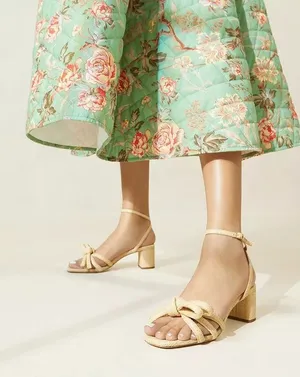 Loeffler Randall Mikel Ankle Strap High Heel Sandals Size 7 thumbnail 1