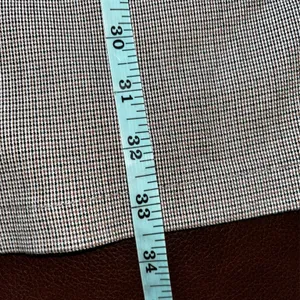 Zara Brown Plaid Square Neck Dress Size XS thumbnail 7