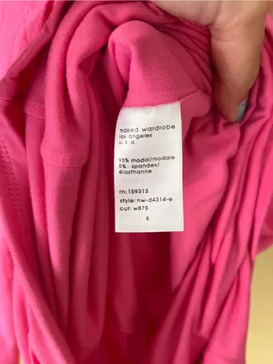 naked wardrobe Hot Pink Long-Sleeve Mini Bodycon Dress thumbnail 8