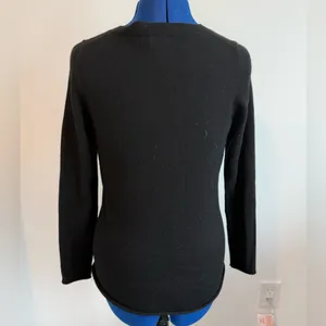 J. Crew Collective Women’s Black 100% Cashmere Sweater thumbnail 3