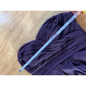 Bill Levkoff Purple strapless dress size 14 thumbnail 9