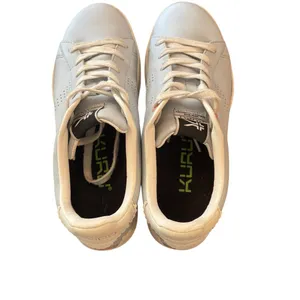 Kuru Roam Classic Court Sneaker Shoes Size 9B Leather Light Gray Women’s Comfort thumbnail 6
