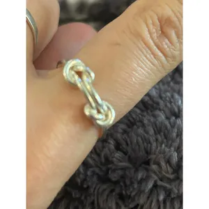 Z75 size 8.75 ring 925 sterling silver thumbnail 2