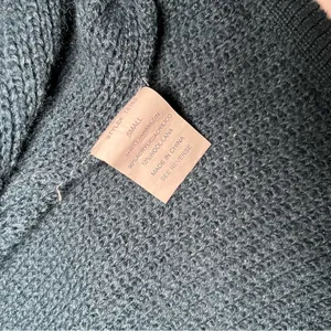 Miss Me Navy Chunky‎ Knit Cardigan Y2K size Small thumbnail 4