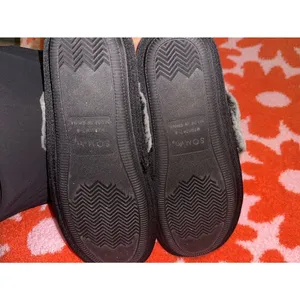 Soma Black Slippers Size 8 thumbnail 3