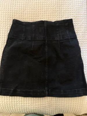 Free People Mini Denim Skirt thumbnail 2