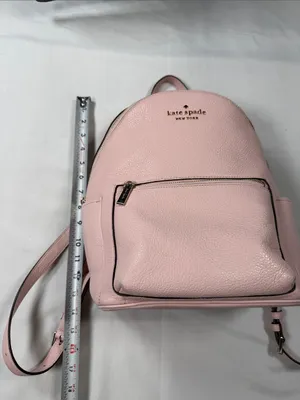 kate spade Pale Pink Pebbled Leather  Backpack thumbnail 13