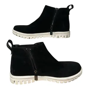 Blondo Flora Black Waterproof‎ Chelsea Ankle Boots Lug Sole 7.5M B3515 015 thumbnail 4