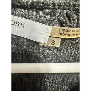 Marc New York Andrew Marc Gray Angora Blend Diamond Cable Knit‎ Sweater Dress S thumbnail 7