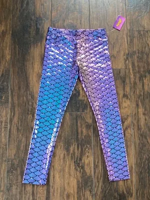 Spirit Halloween Mermaid Leggings thumbnail 1