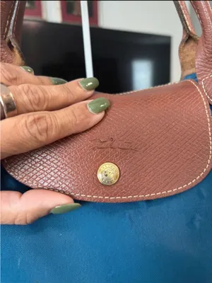 Longchamp Le Pliage Large Blue Travel bag thumbnail 2