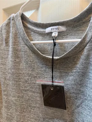 NWT Gray Cropped Cap thumbnail 2