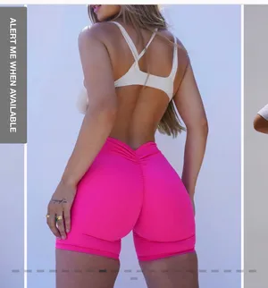 NATURYL by Niykee V Cut Shorts Pink Size M thumbnail 2