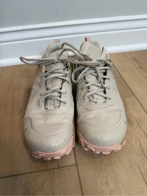 Oboz Katabatic Low B-DRY Waterproof Hiking Shoes Women’s 8.5 Beige Pink Trail thumbnail 2