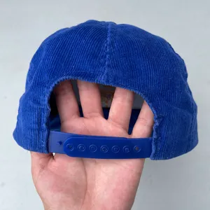 Vintage Blue Corduroy Trucker NRA Hat thumbnail 11