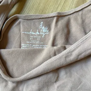 Tan Cropped Tank Top thumbnail 2
